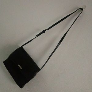 Black Liz Claiborne Convertible Shoulder Bag